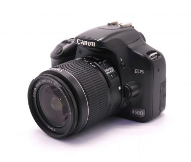 Canon EOS 450D kit (пробег 9500 кадров)
