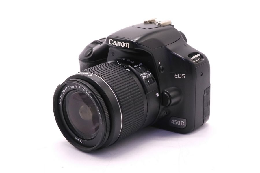 Canon EOS 450D kit (пробег 9500 кадров)