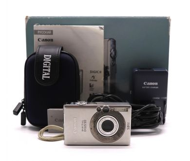 Купить Фотокамера компактная Canon Digital IXUS 50 в упаковке Фотокамера компактная Canon Digital IXUS 50 в упаковке