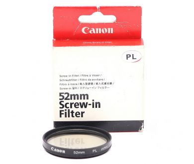 Светофильтр Canon PL 52mm