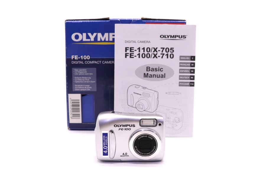 Olympus FE-100 в упаковке