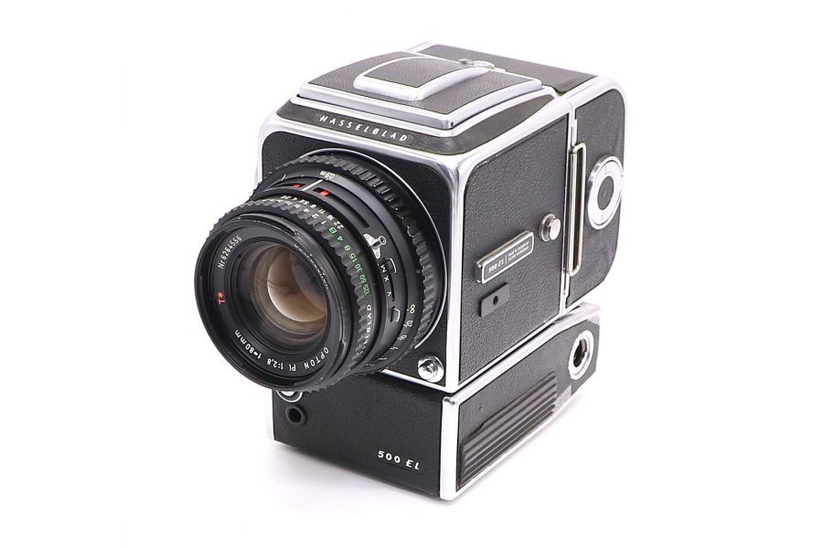 Hasselblad 500 EL + Oberkochen Opton PL 2.8/80mm T*