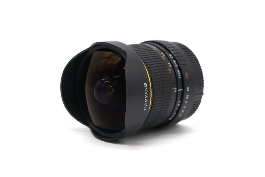 Samyang 8mm f/3.5 AS IF MC Fish-eye CS Canon EF-S б/у (F311K0426)