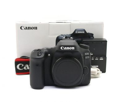 Canon EOS 80D body в упаковке (пробег 6110 кадров)