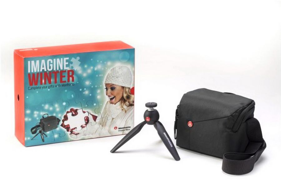Комплект Manfrotto XMASKIT2: штатив MTPIXI-B и сумка MB NX-SB-IGY-2