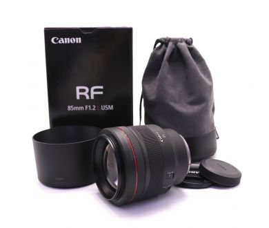 Новый Canon RF 85mm f/1.2L USM в упаковке