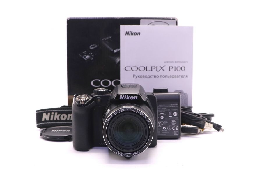 Nikon coolpix P100 в упаковке