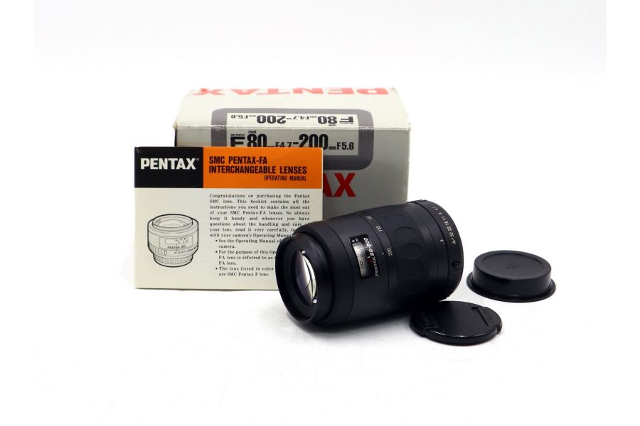 Pentax-F SMC 80-200mm f/4.7-5.6 в упаковке