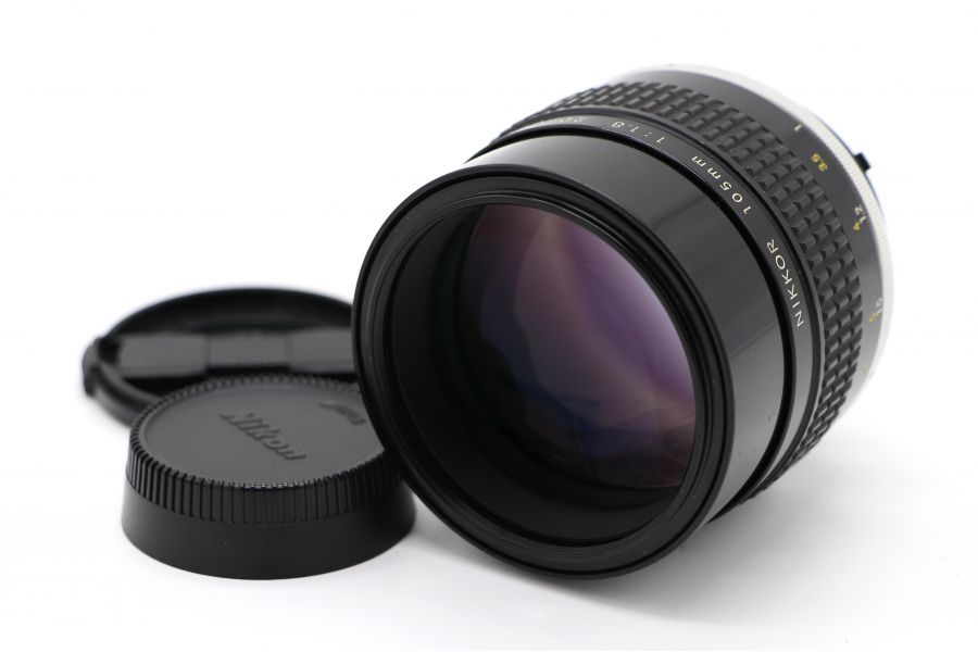 Nikon 105mm f/1.8 Nikkor (Japan, 1980)