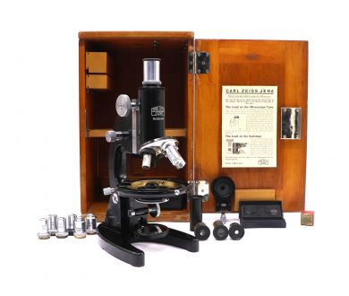 Микроскоп Carl Zeiss Jena (№284442)