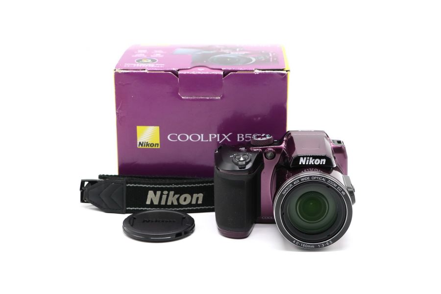 Nikon Coolpix B500 Plum в упаковке