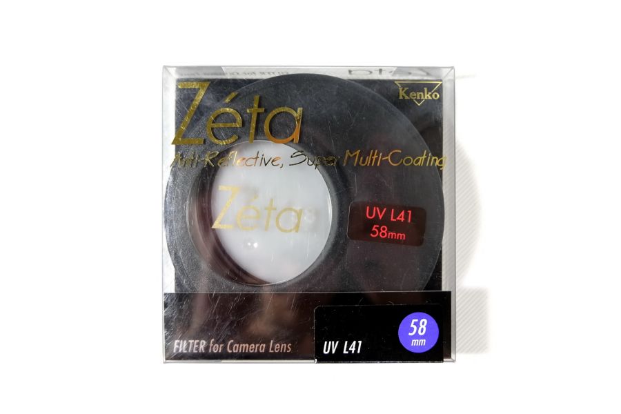 Светофильтр Kenko Zeta UV L41 58mm Japan