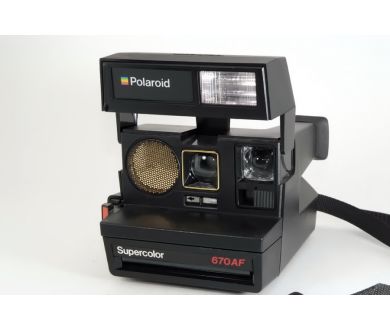 Polaroid 670AF Supercolor (Made in U. K.)