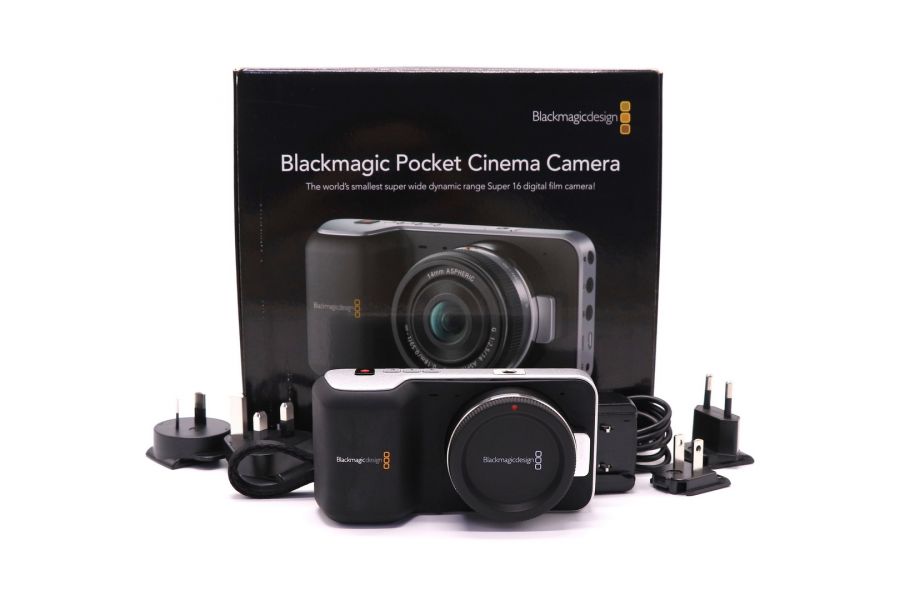 Blackmagic Pocket Cinema Camera в упаковке