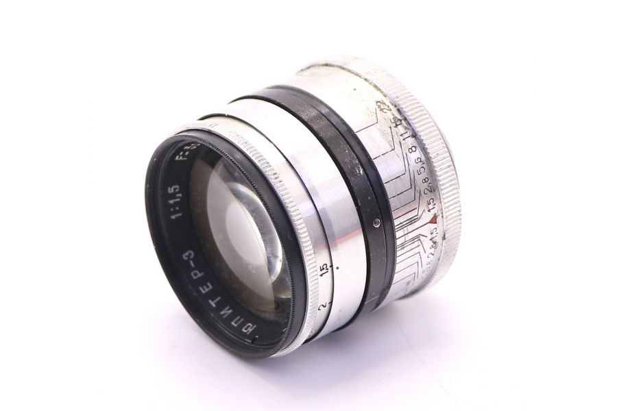 Юпитер-3 1.5/5см П silver М39 (СССР, 1955)