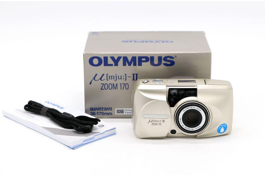 Olympus mju II zoom 170 в упаковке