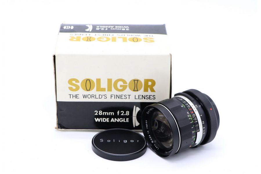 Soligor 2,8/28mm Lens in Japan