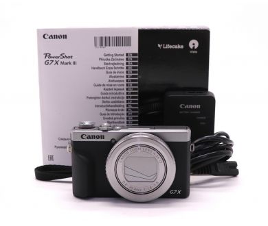 Фотокамера Canon PowerShot G7X Mark III в упаковке