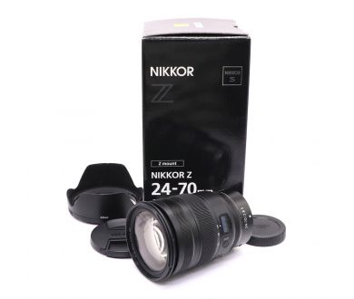 Nikon 24-70mm f/2.8 S Nikkor Z в упаковке