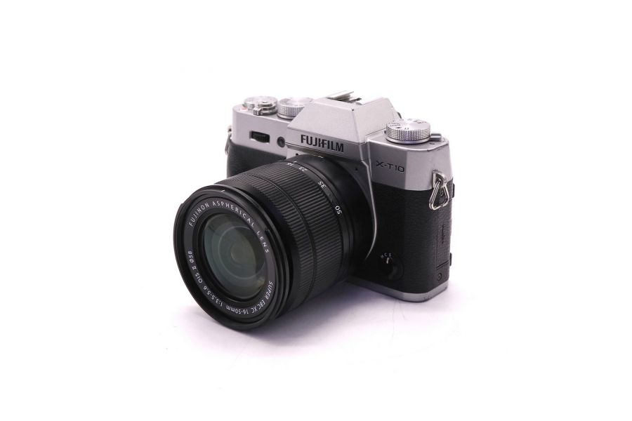Фотокамера Компактная Fujifilm X-T10 kit серебристая (Thailand)