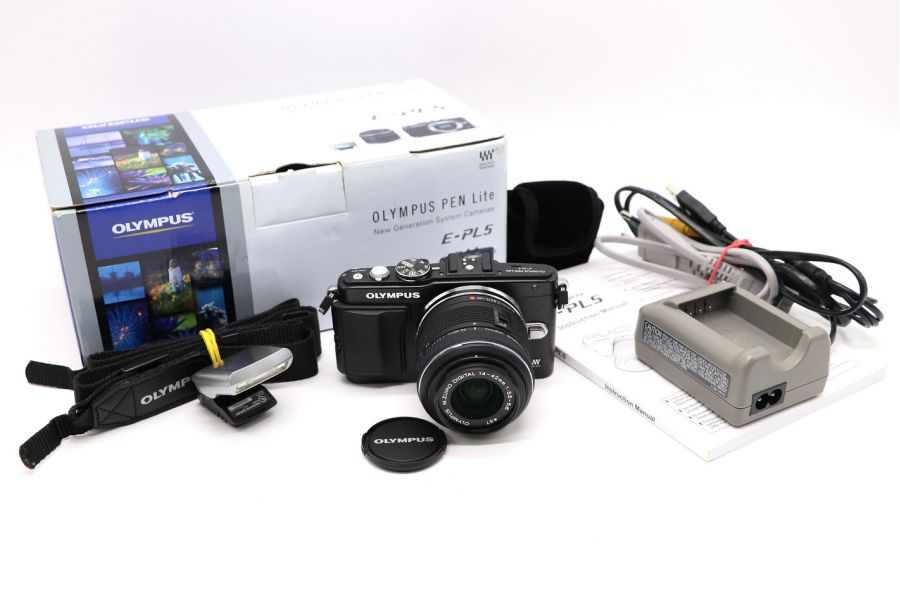 Olympus pen E-PL5 kit box (пробег 3173 кадра)