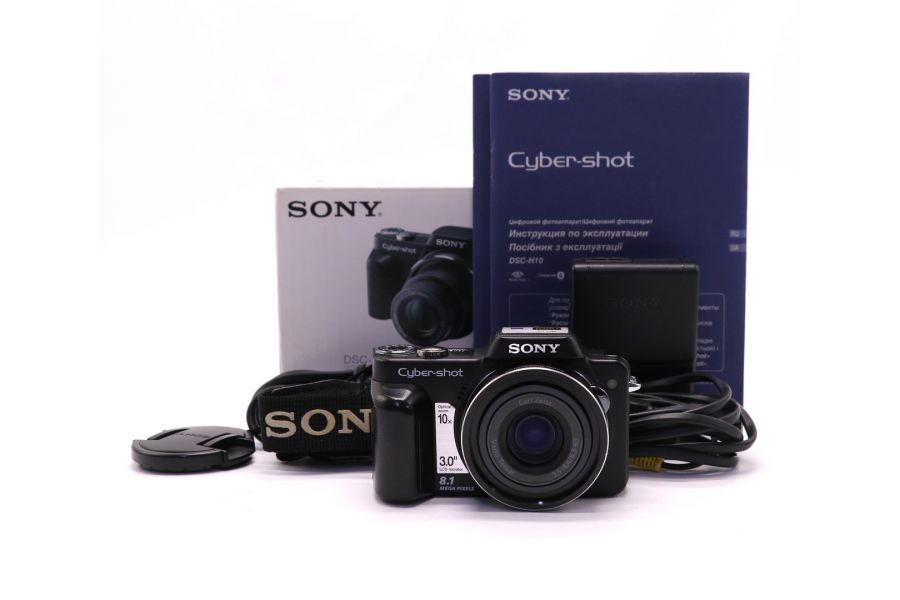 Sony Cyber-shot DSC-H10 в упаковке