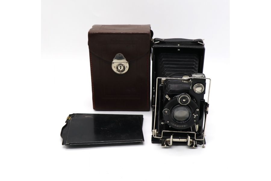 Немецкая форматная камера + Steinheil Munchen Doppelanastigmat Unofokal 4.5/135mm