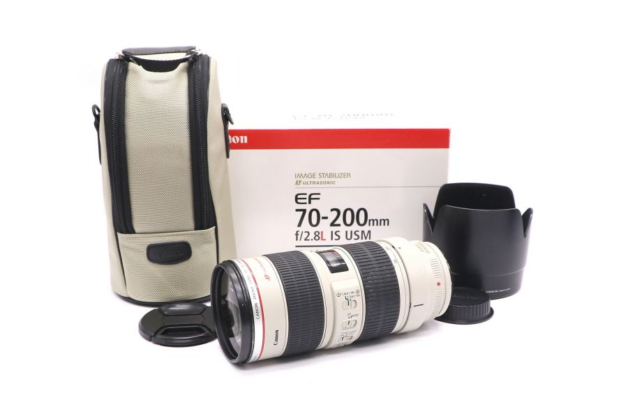 Canon EF 70-200mm f/2.8L IS USM в упаковке
