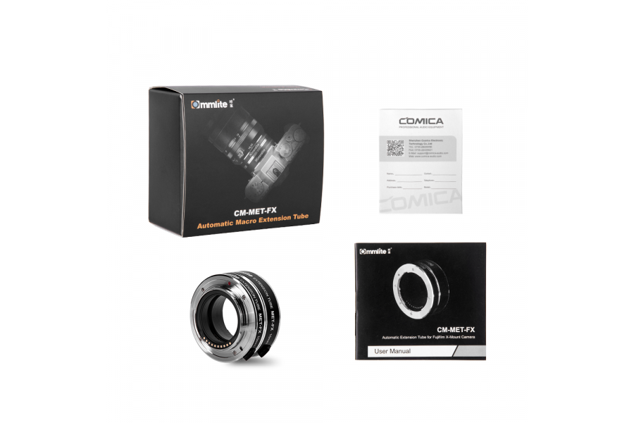 Макрокольца Commlite CM-MET-FX для Fujifilm