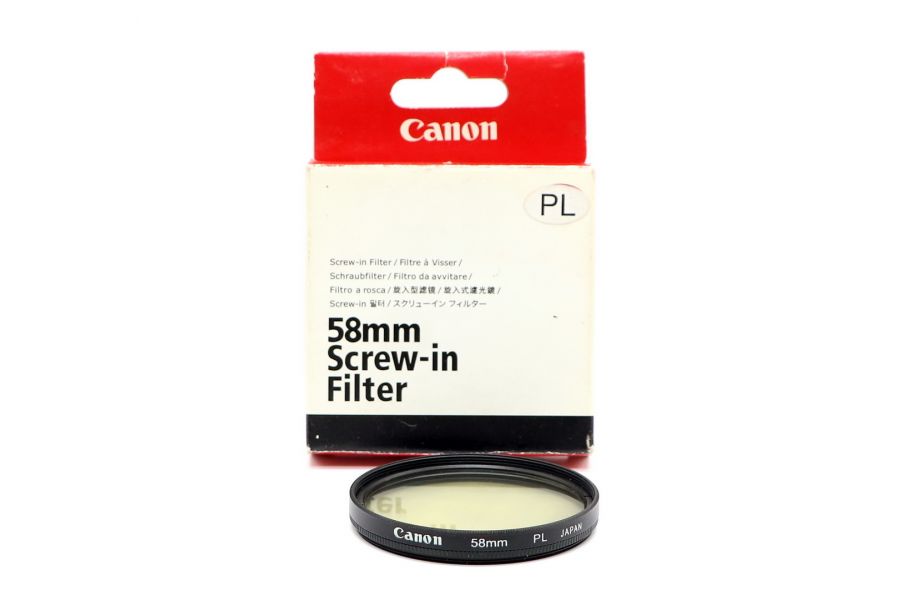 Светофильтр Canon 58mm PL