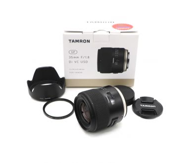 Tamron SP 35mm f/1.8 DI VC USD в упаковке