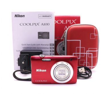 Купить Nikon Coolpix A100 в упаковке Nikon Coolpix A100 в упаковке