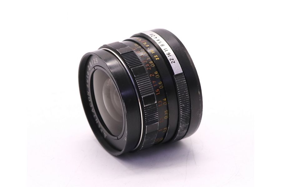 Pentacon auto 2.8/29 Made in GDR (Germany, 1980)