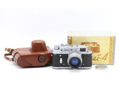 Зоркий 4 комплект, в упаковке (СССР, 1961)