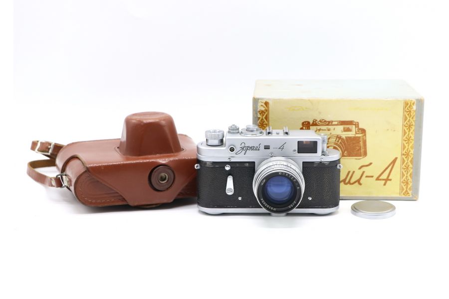 Зоркий 4 комплект, в упаковке (СССР, 1961)