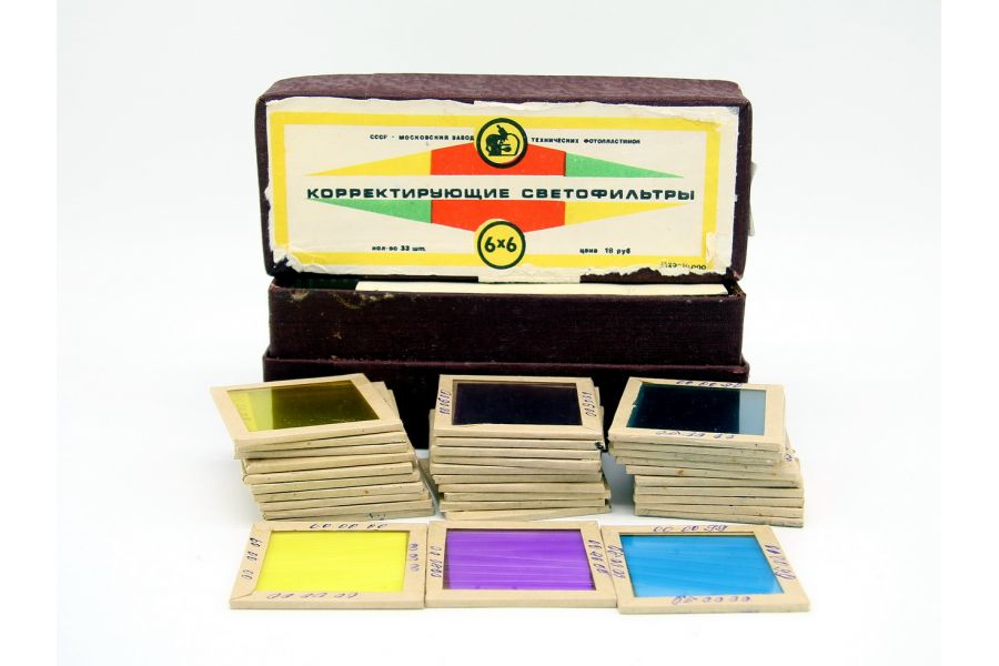 Светофильтры корректирующие 6х6