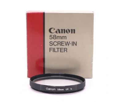 Светофильтр Canon 58mm UV 1x