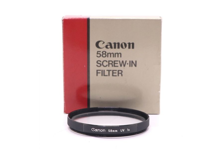 Светофильтр Canon 58mm UV 1x