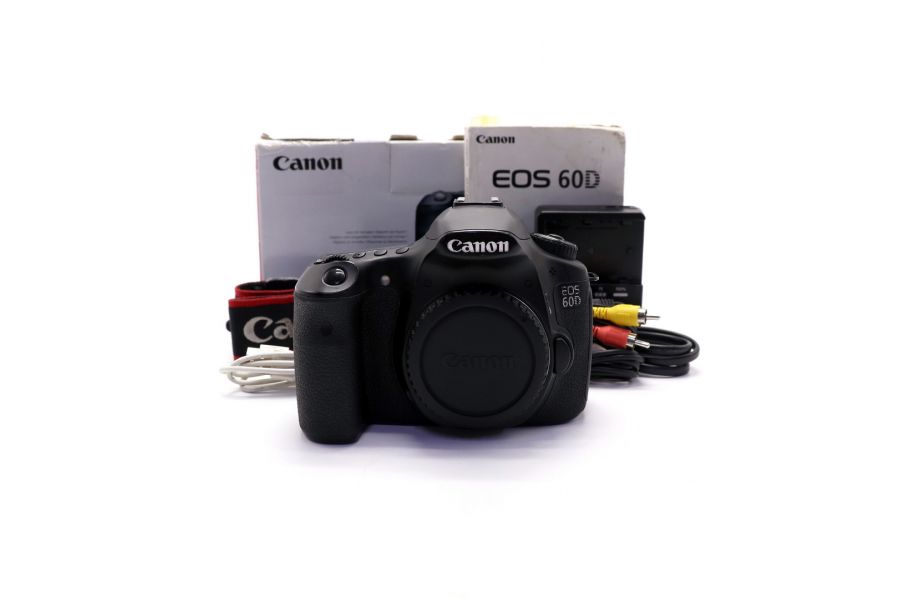 Canon EOS 60D body в упаковке (пробег 12785 кадров)