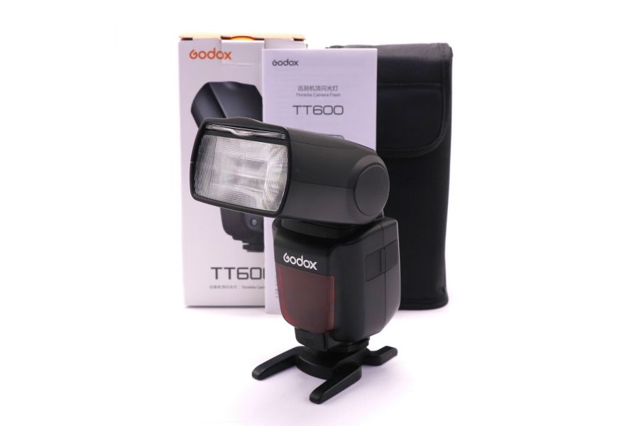Фотовспышка Godox TT600 в упаковке