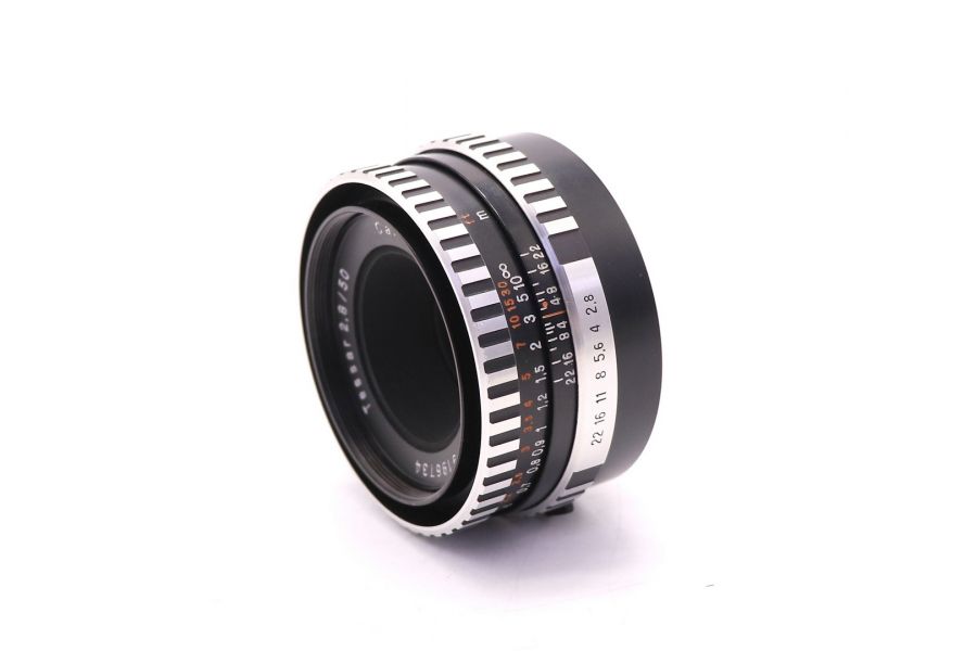 Объектив Tessar 2.8/50 JENA DDR зебра (Germany, 1976)