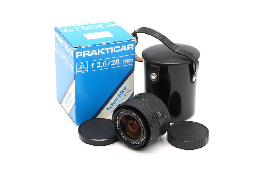 Pentacon Prakticar MC 2.8/28 в упаковке