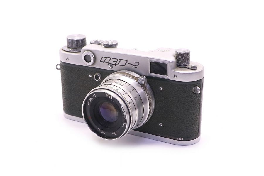 Редкость Фэд 2 + Индустар-26М зеленый корпус