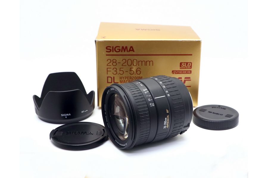 Sigma AF 28-200mm f/3.5-5.6 DG MACRO Canon EF в упаковке (Japan)