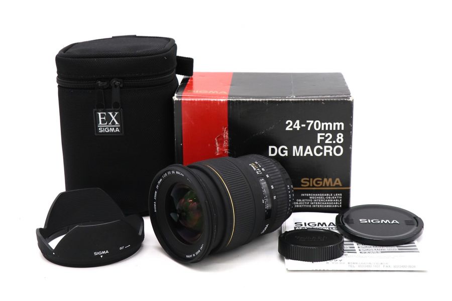 Sigma AF 24-70mm f/2.8 EX DG MACRO Nikon F (Japan)