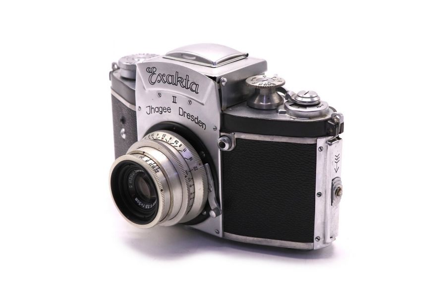 Exacta II Jhagee Dresden + Tessar 50mm f/3.5