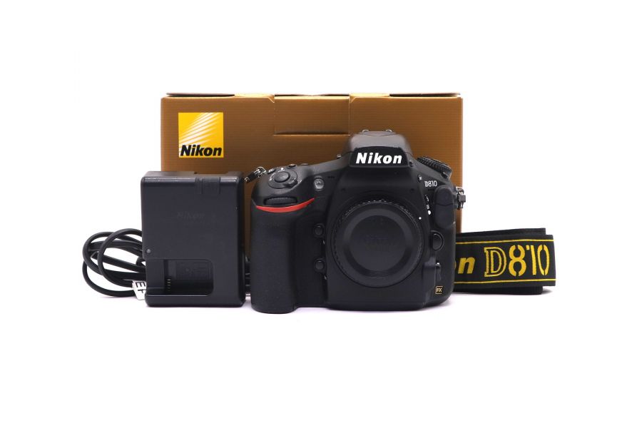 Nikon D810 body в упаковке (пробег 9385 кадров)