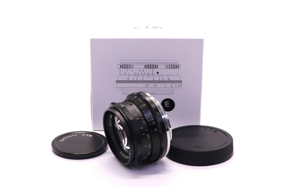 7Artisans 35mm f/1.2 для Sony E в коробке