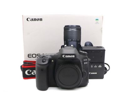 Canon EOS 80D body в упаковке (пробег 2065 кадров)