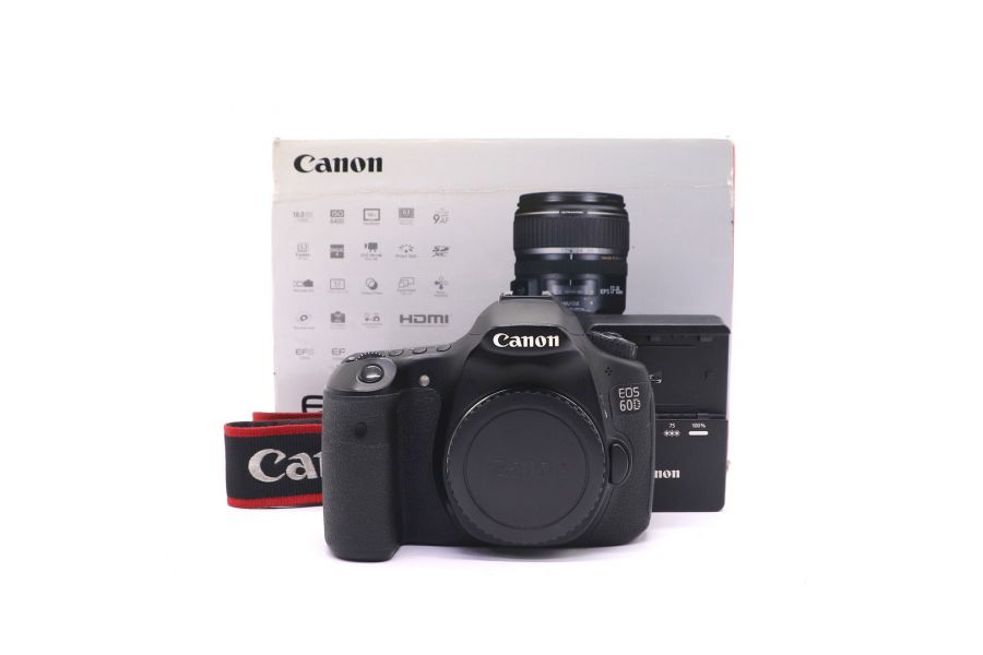 Canon EOS 60D body в упаковке (пробег 58500 кадров)